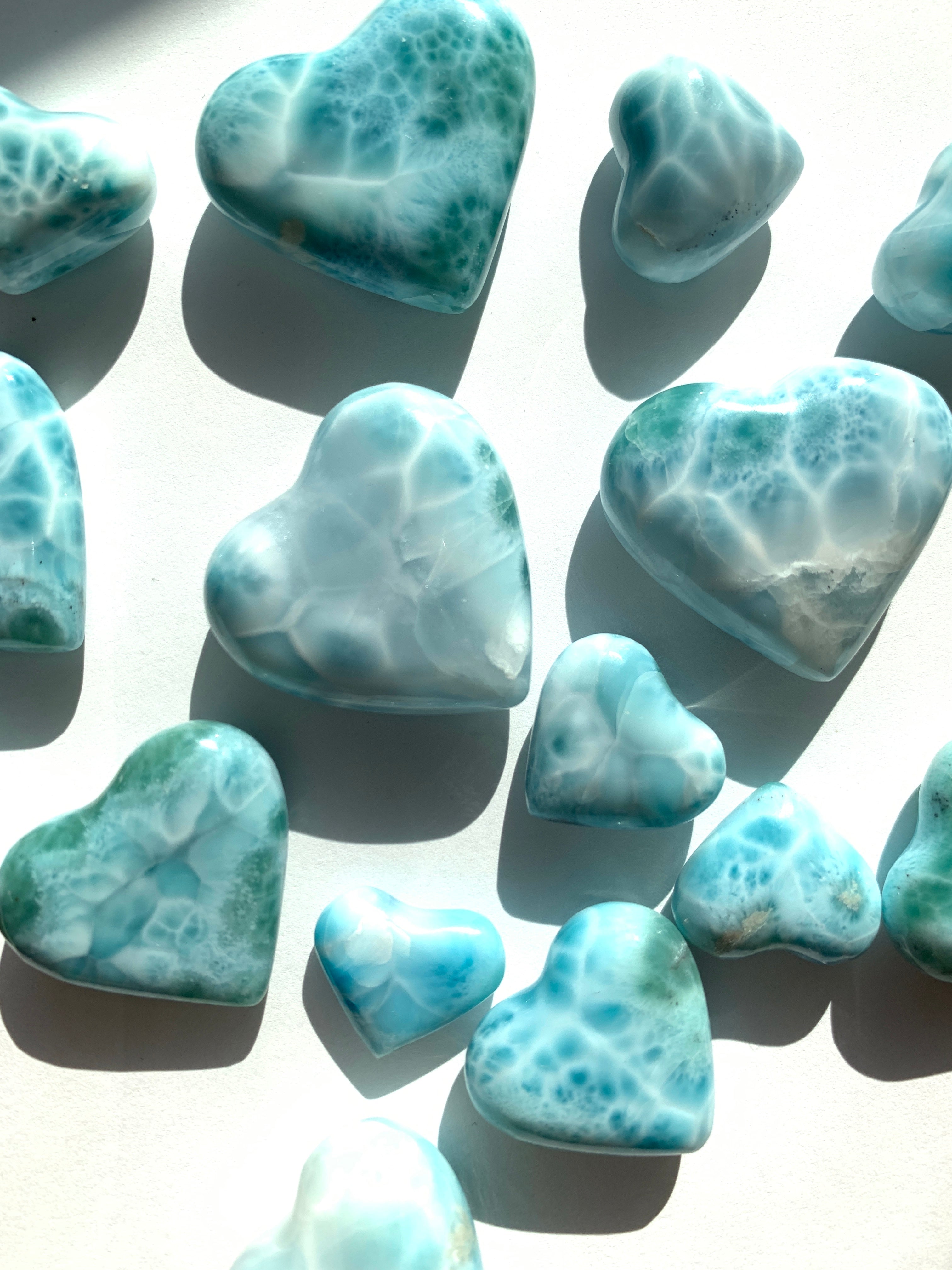 ❤larimar❤ Amazing Larimar Gemstone 925 Sterling Silver Handmade Ring