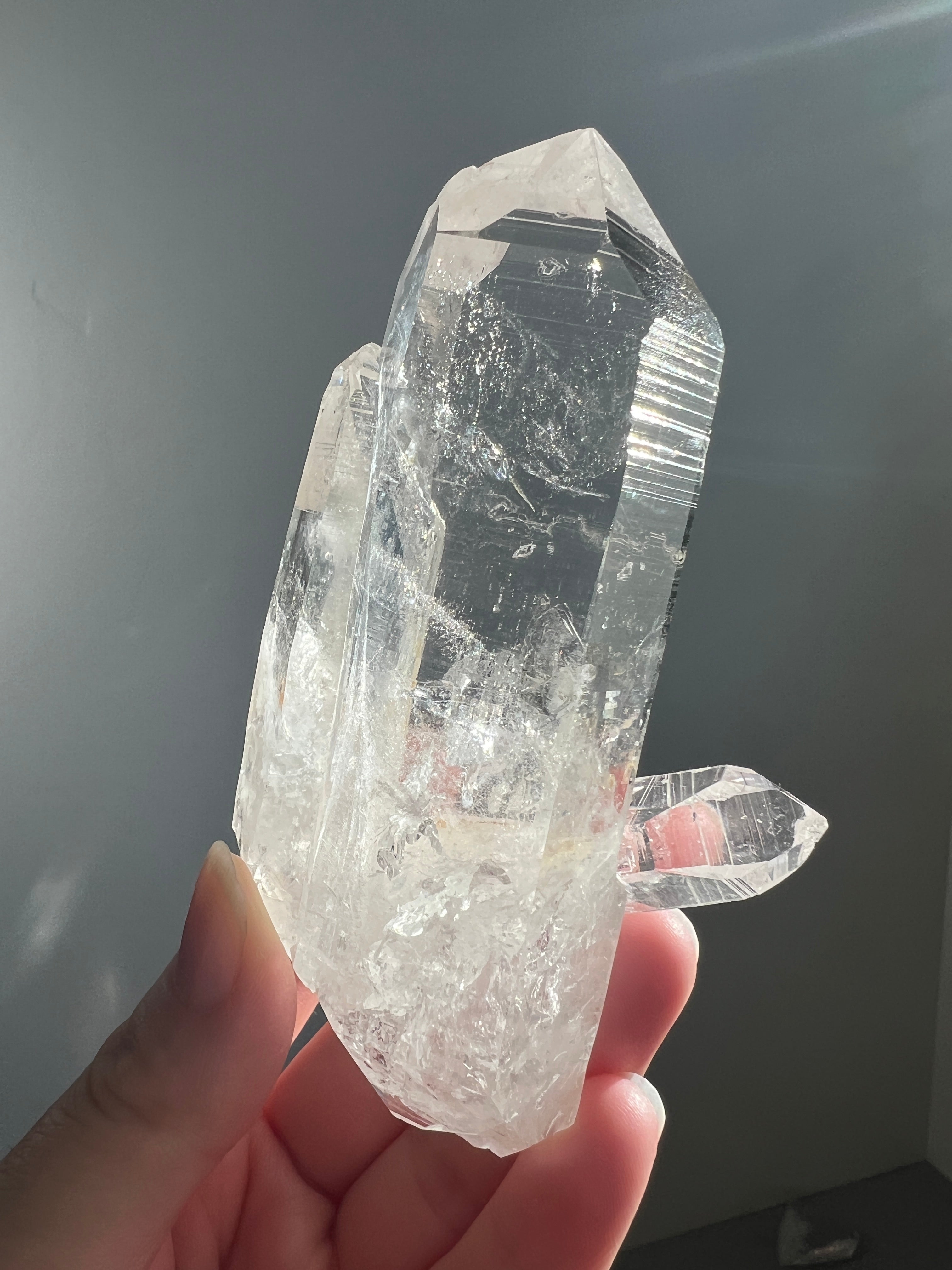 lemurian Colombian Lemurian 260.9g (4) – Crystals For Days