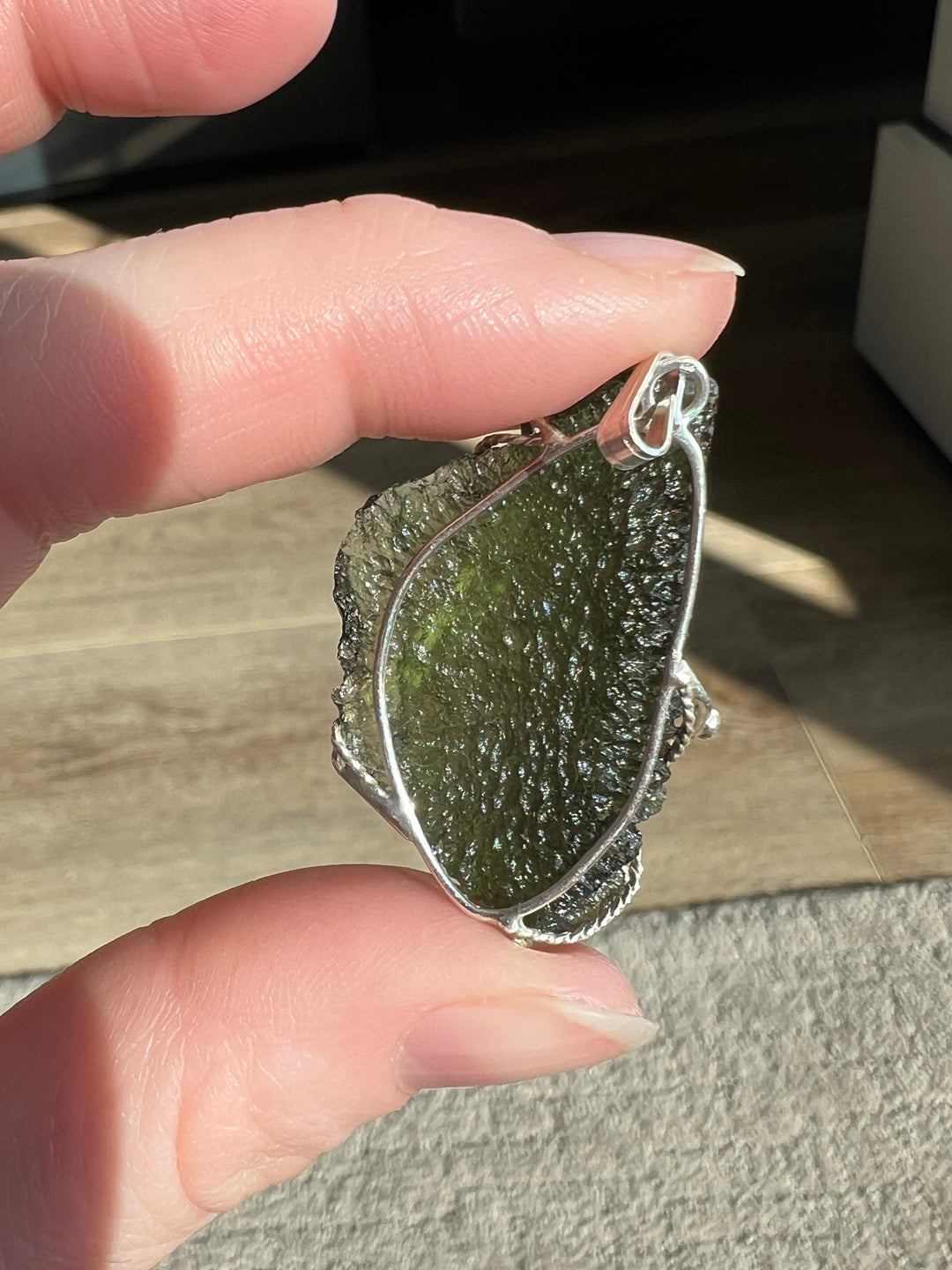 Moldavite Pendant (33) | 7.2g