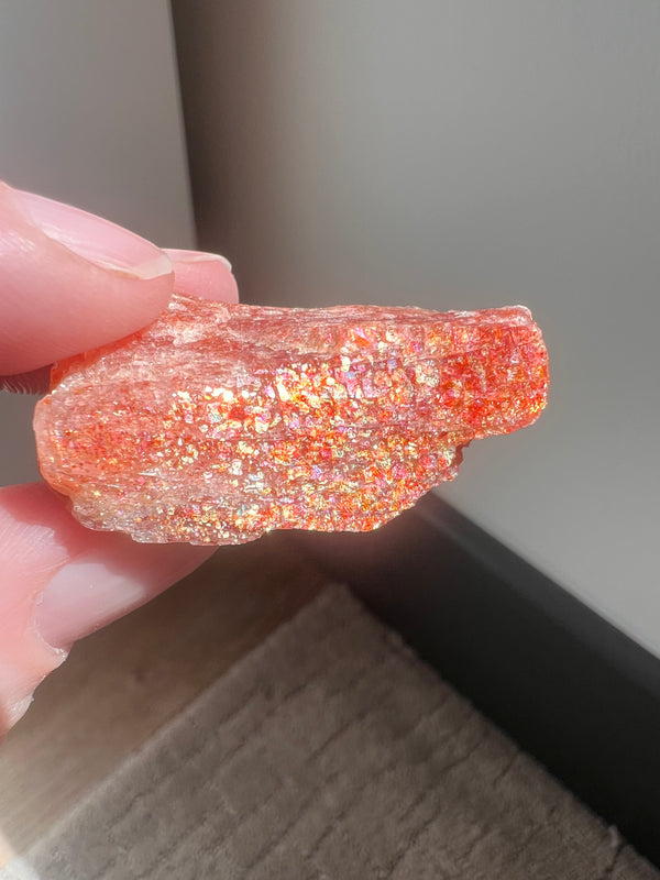 Half Polished Sunstone (21) | 15.6g