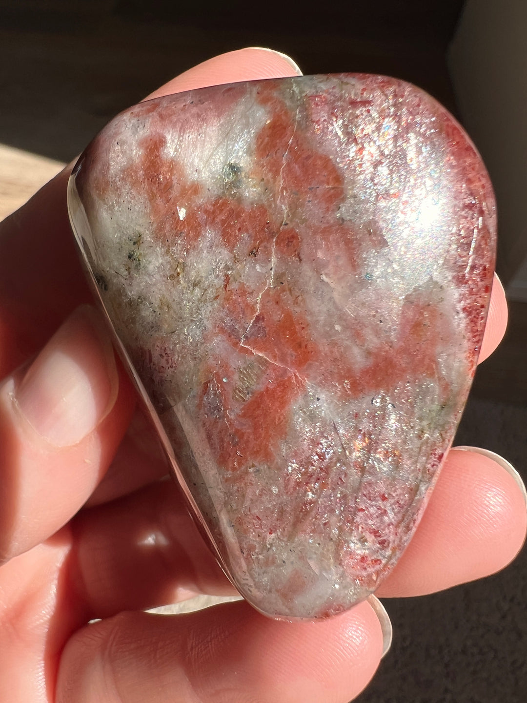 Tanzania Red Sunstone (1) | 54.9g