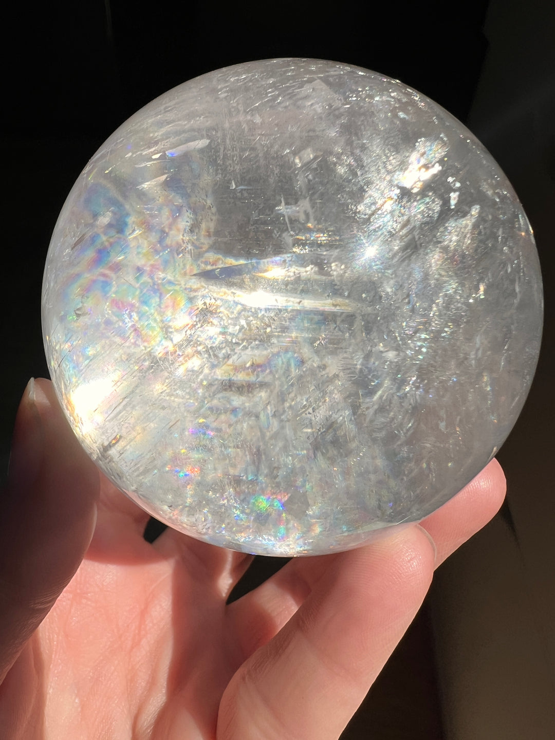 Optical Calcite Sphere (1B) | 512.3g 70mm