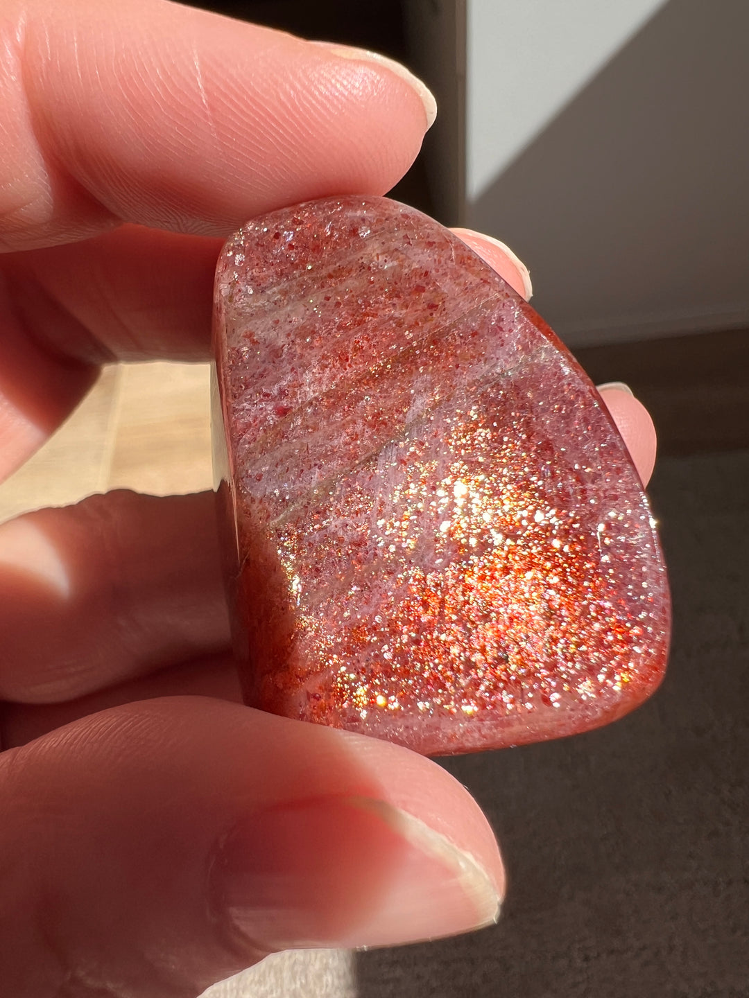 Tanzania Red Sunstone (12) | 31.6g