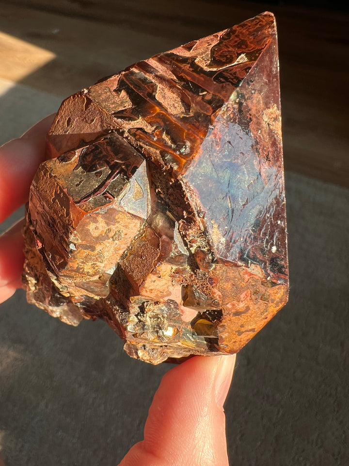 Pink Clay Skeletal Amethyst Double Bubble Enhydro | 307.5g