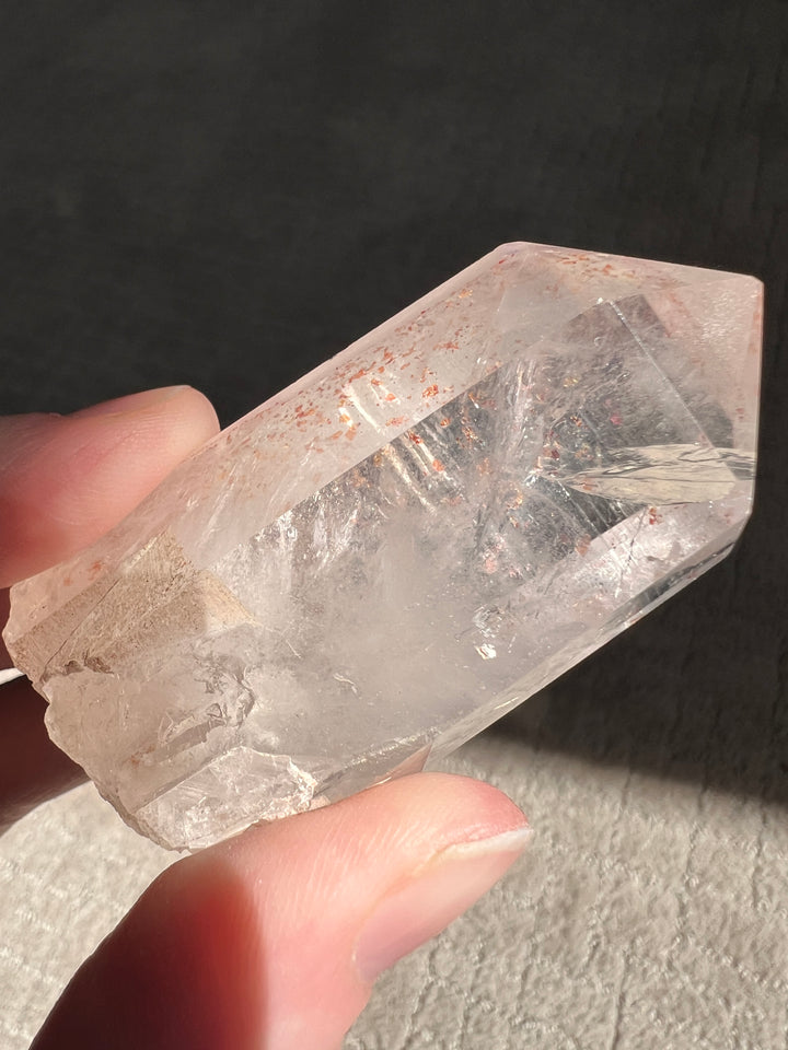 Sparkly Red Hematite Included Quartz (7) | 60g