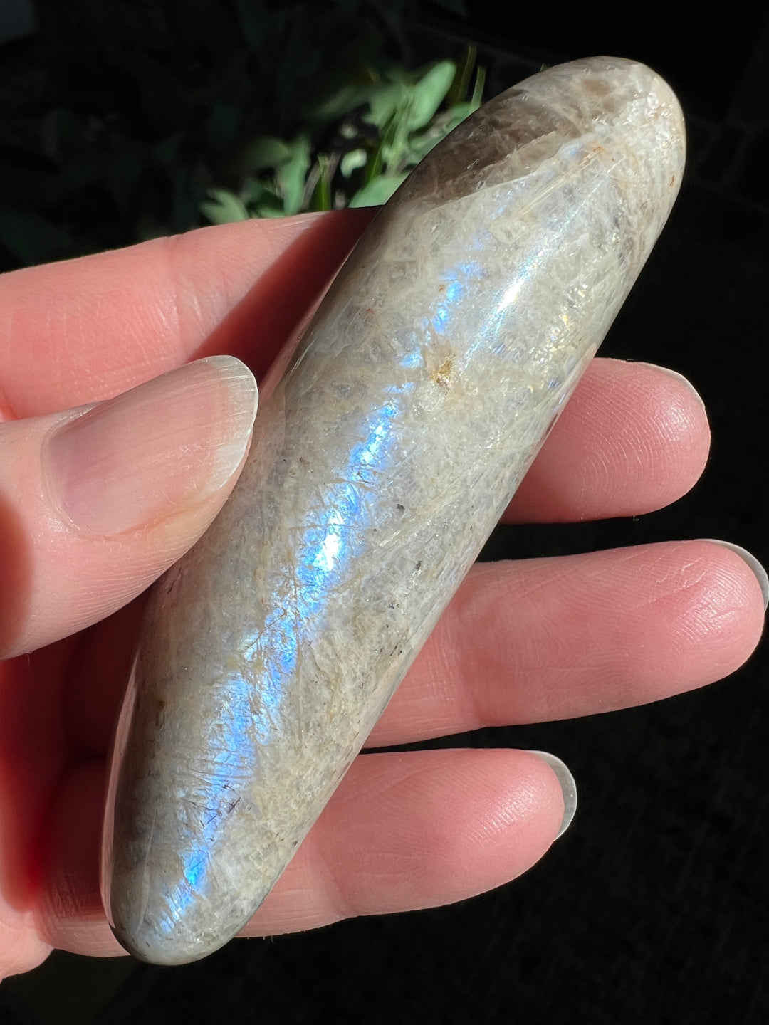 Russian Moonstone Wand | 73.6g