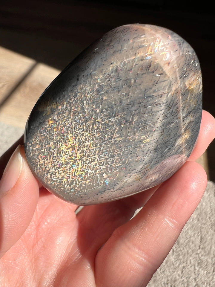 Tanzania Lattice Sunstone(7) | 94.6g