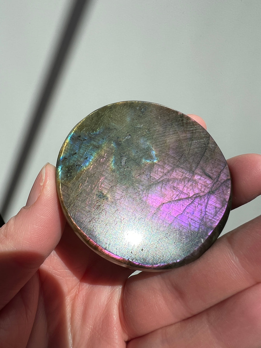 Purple Labradorite Cab (5) | 62g