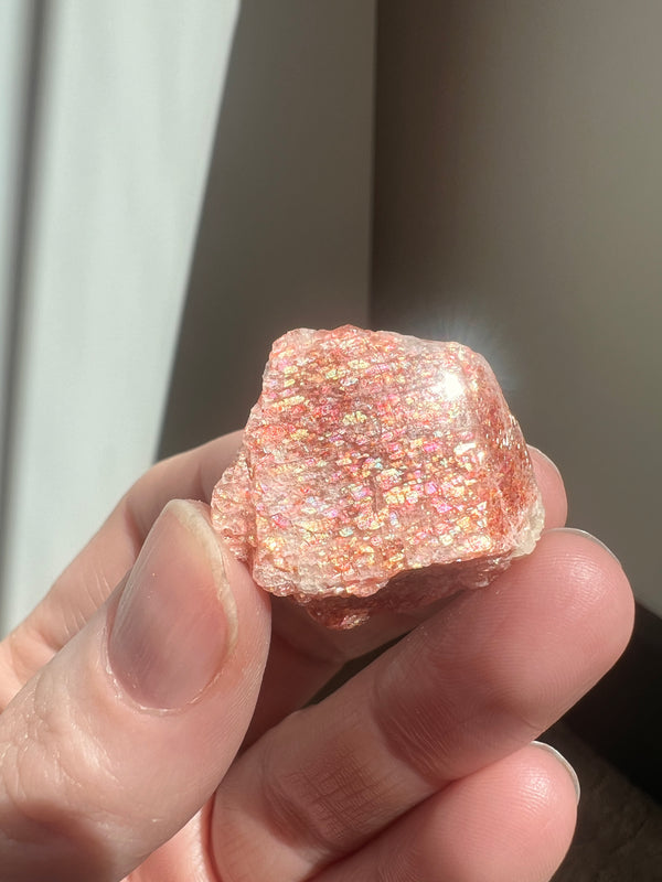 Half Polished Sunstone (16) | 9.3g