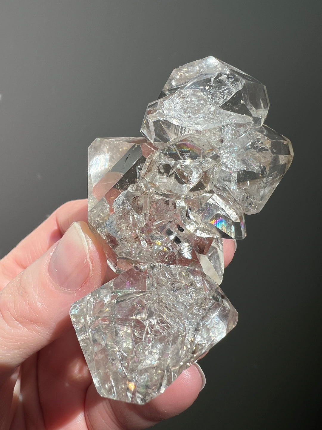 Herkimer Diamond Cluster (2) | 92.6g