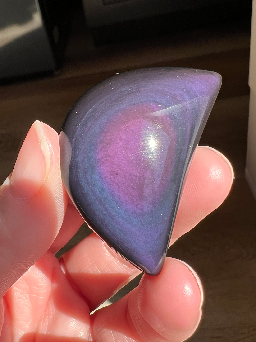Rainbow Obsidian Moon (32) | 26g