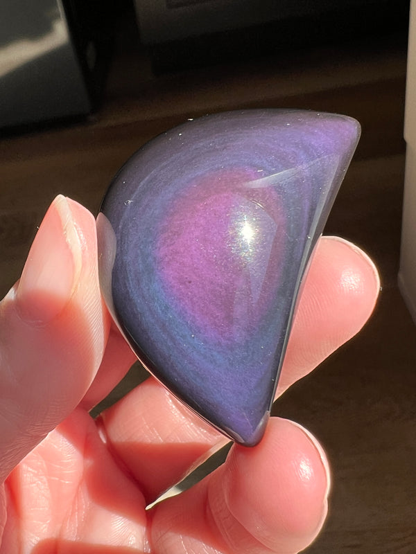Rainbow Obsidian Moon (32) | 26g