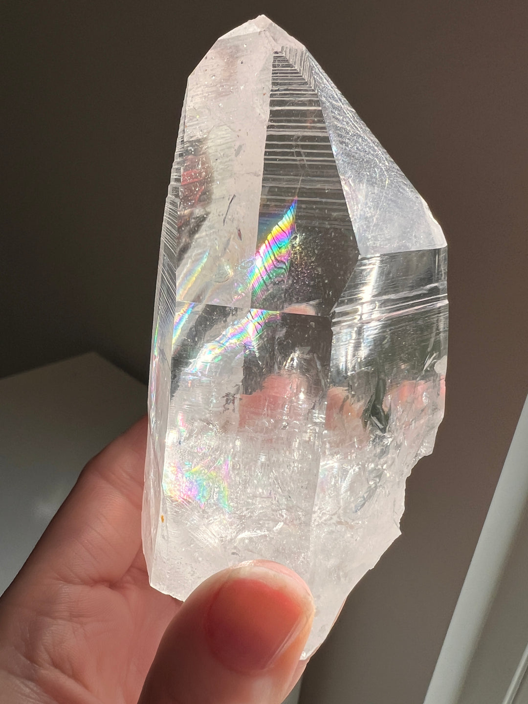 Rainbow filled Colombian Lemurian | 473g