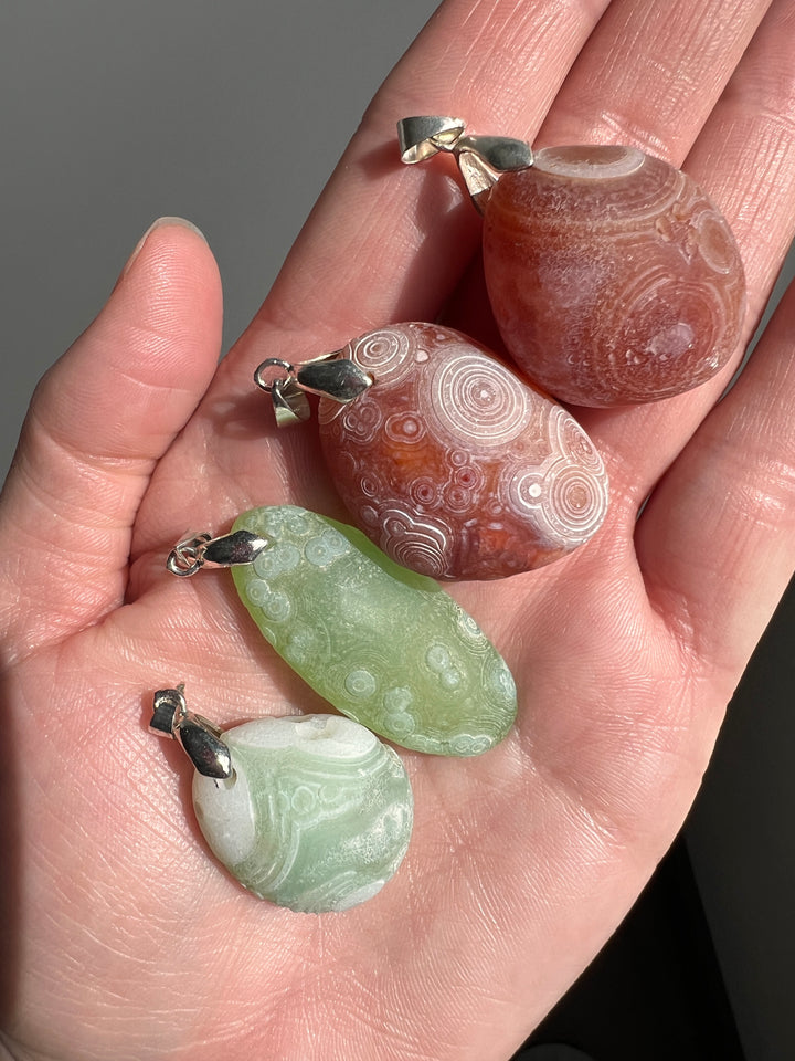 Wholesale Lot Gobi Desert Agate Pendants