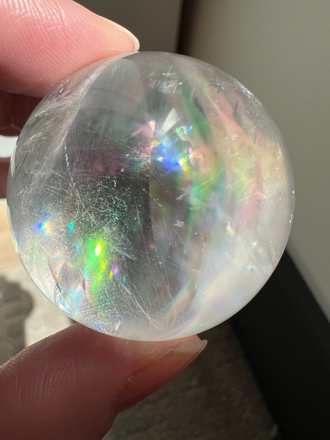 Optical Calcite Sphere (20) | 80g 39mm