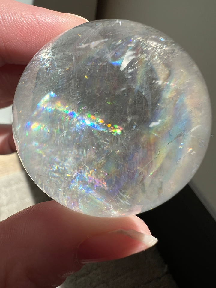 Optical Calcite Sphere (21) | 103.7g 42mm