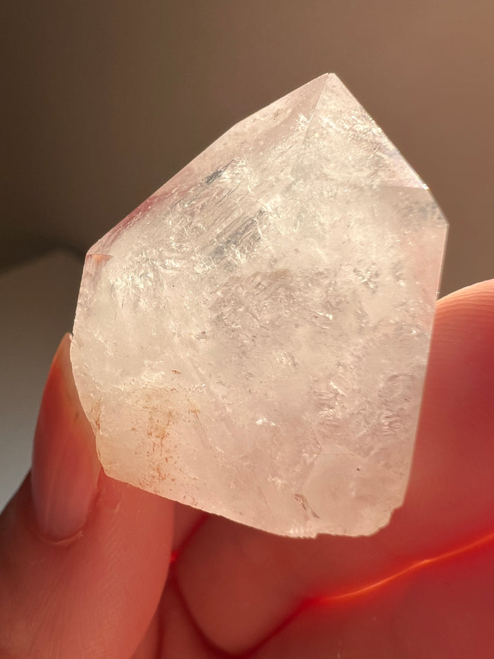 Partially Polished Quartz Enhydro (14) | 18.1g