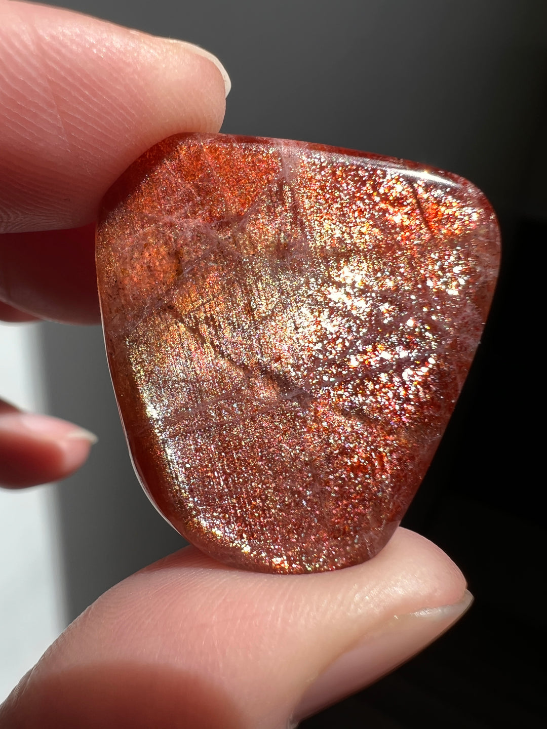 Tanzania Red Sunstone (22) 9.1g