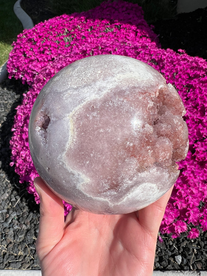 Pink Amethyst Sphere (115mm) | 4lb 8oz