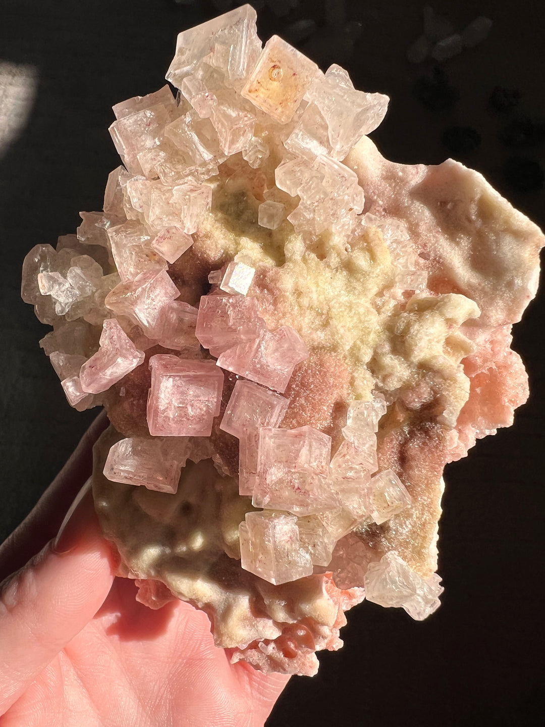 Pink Halite Enhydro (1) | 170.3g