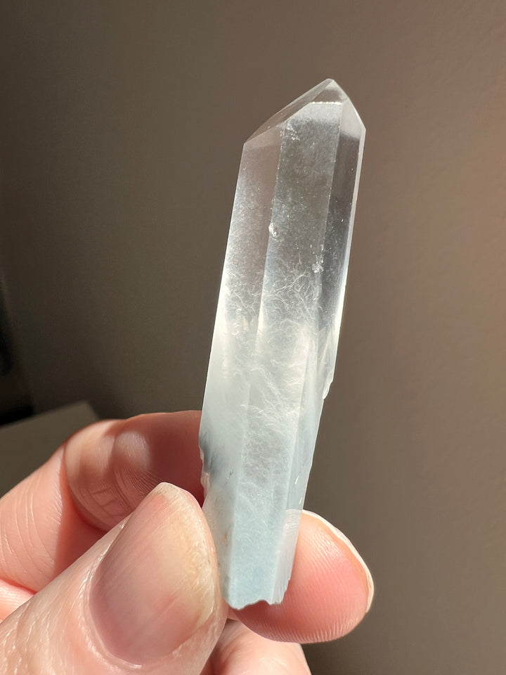 Polished Blue Tara Quartz (6) | 12.3g