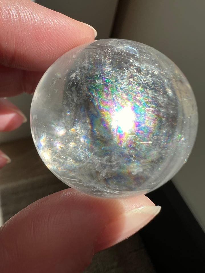 Optical Calcite Sphere (4) | 54.8g 35mm