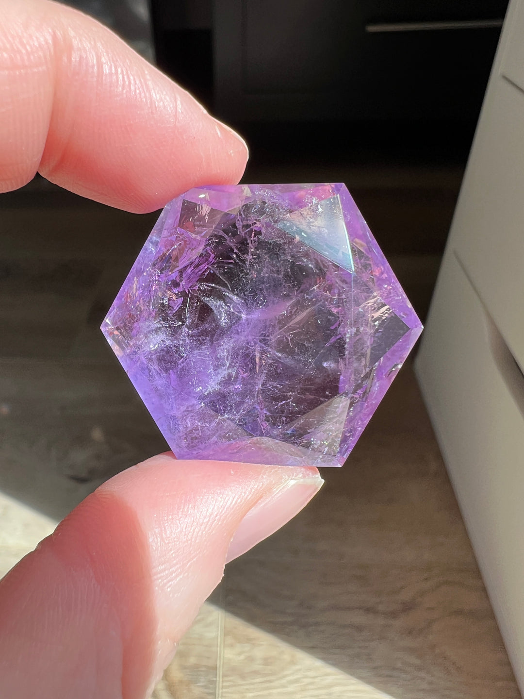 Amethyst Star Carving 11 | 20.2g
