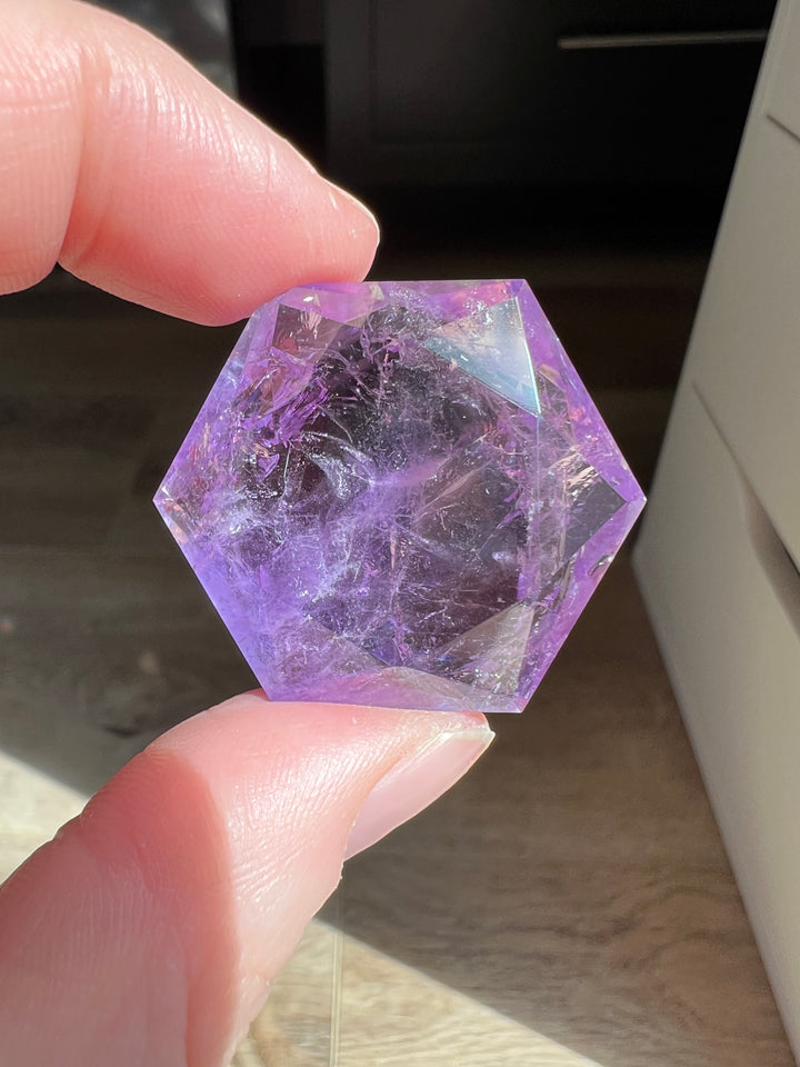 Amethyst Star Carving 11 | 20.2g