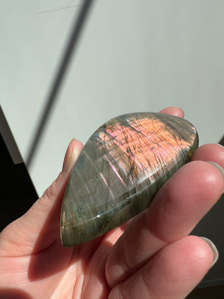 Purple Labradorite Cab (3) | 74 g