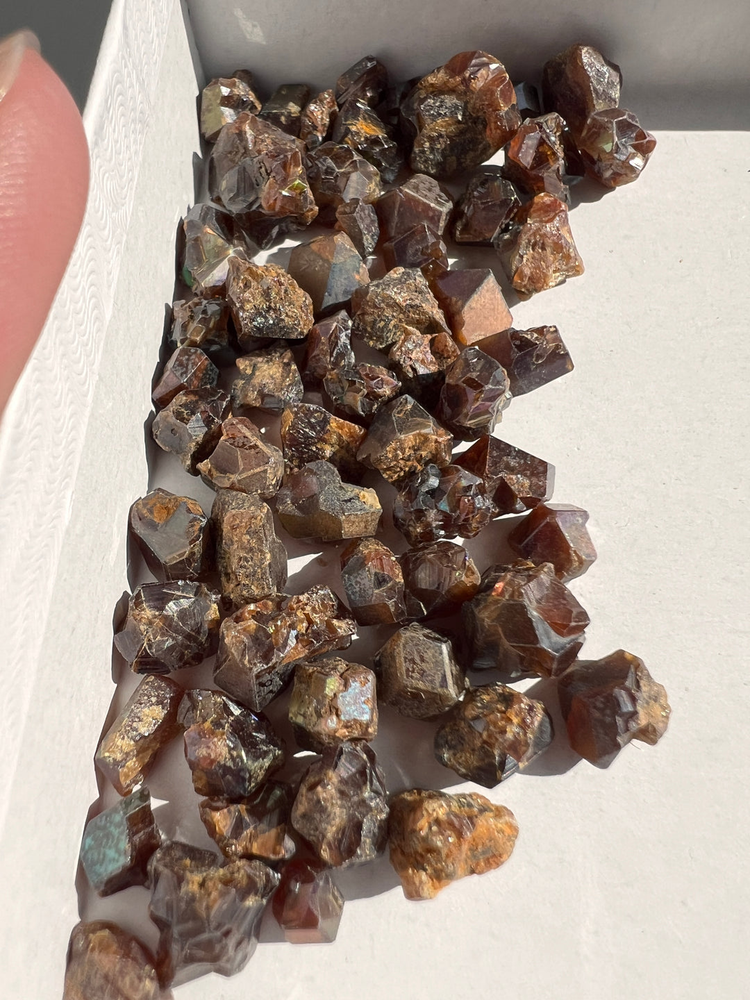 Japanese Rainbow Garnet Lot
