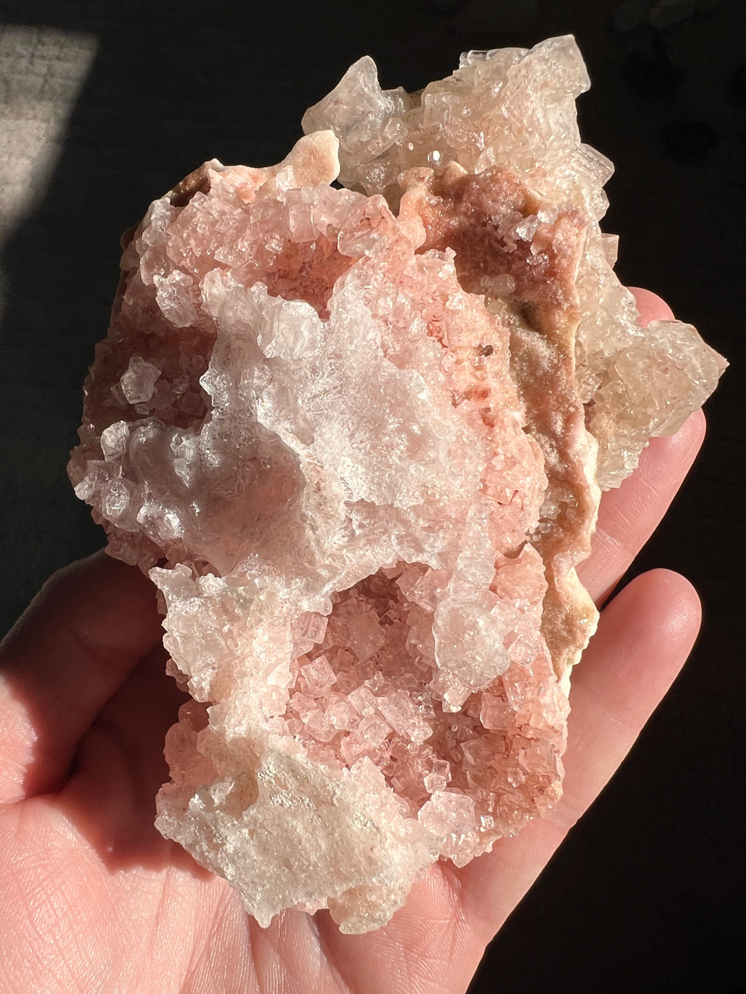 Pink Halite Enhydro (1) | 170.3g