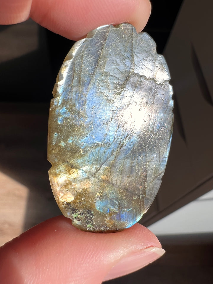 Labradorite Carved Pineapple (12)