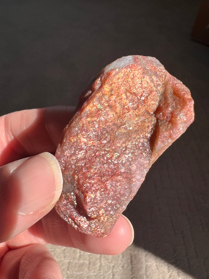 Raw Red Tanzania Sunstone (1) | 35g