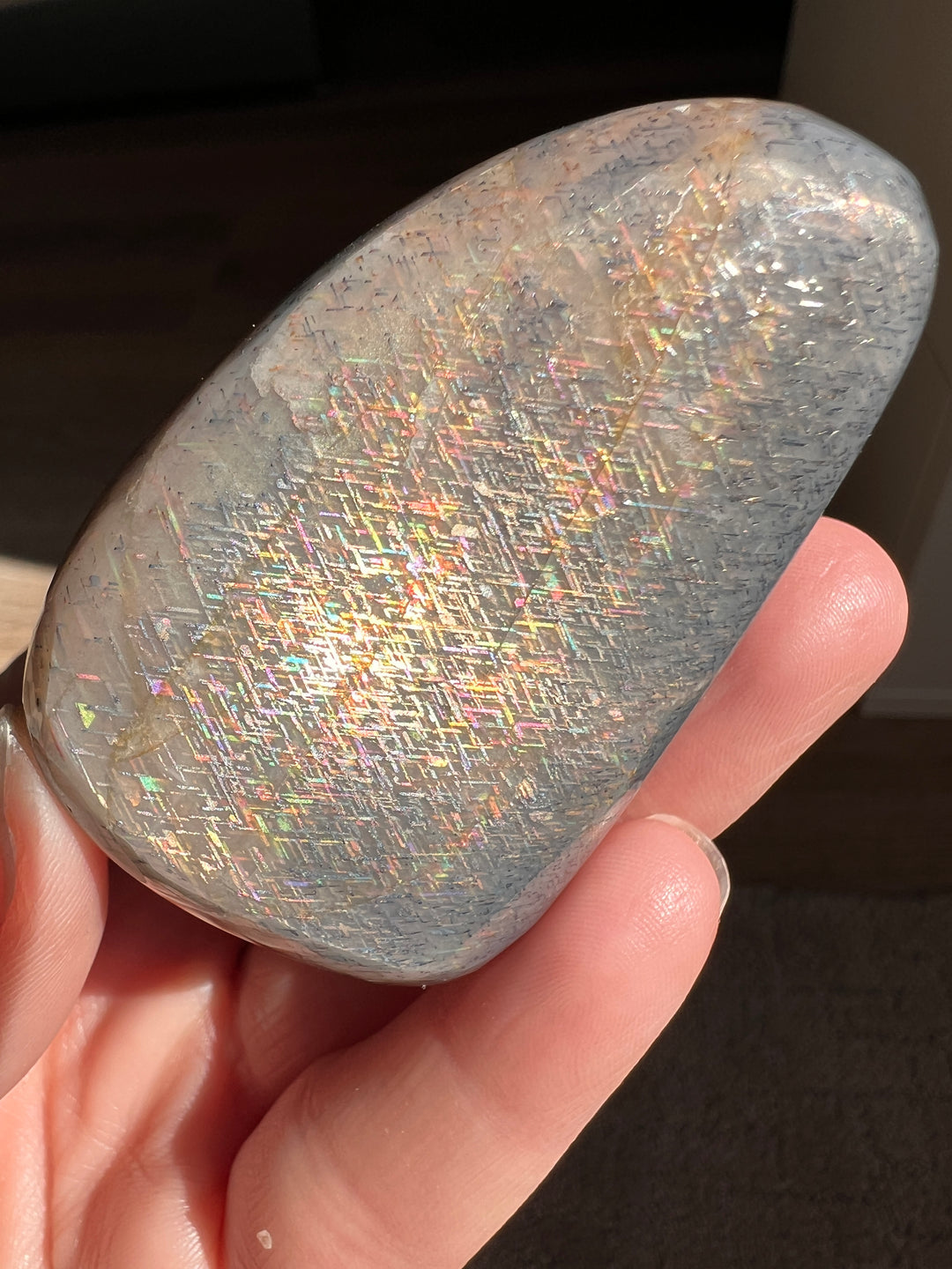 Tanzania Lattice Sunstone(5) | 85.8g