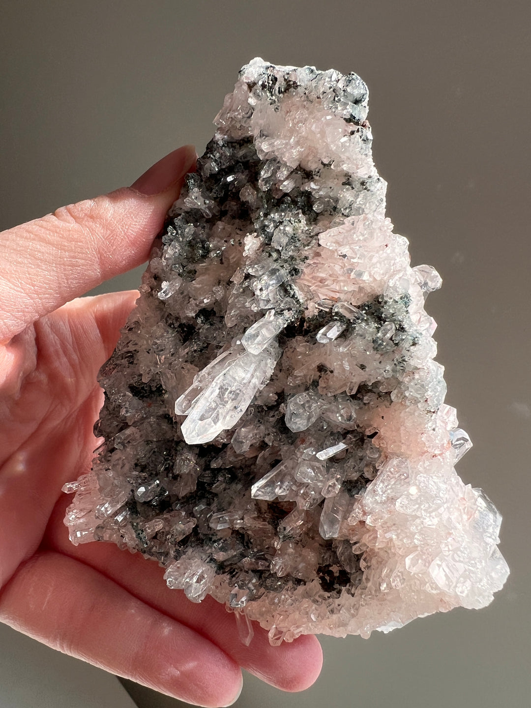 Pink Lemurian Cluster | 506.6g