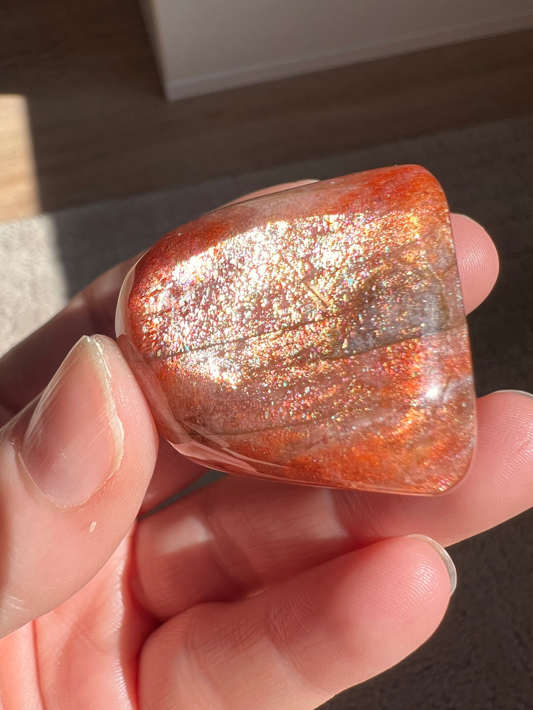 Tanzania Red Sunstone (10) | 52.3g