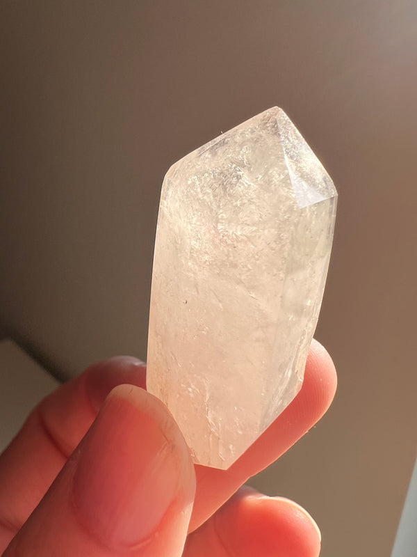 Partially Polished Quartz Enhydro (5) | 24g