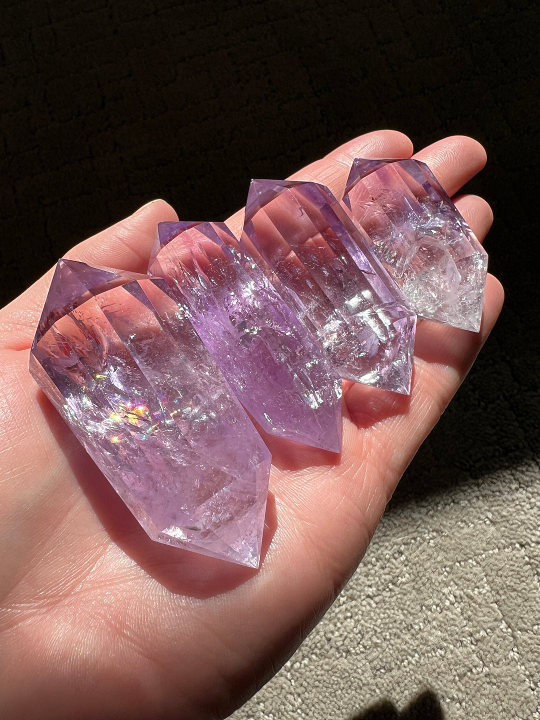 Amethyst 12 Sided Vogels | Lot 2