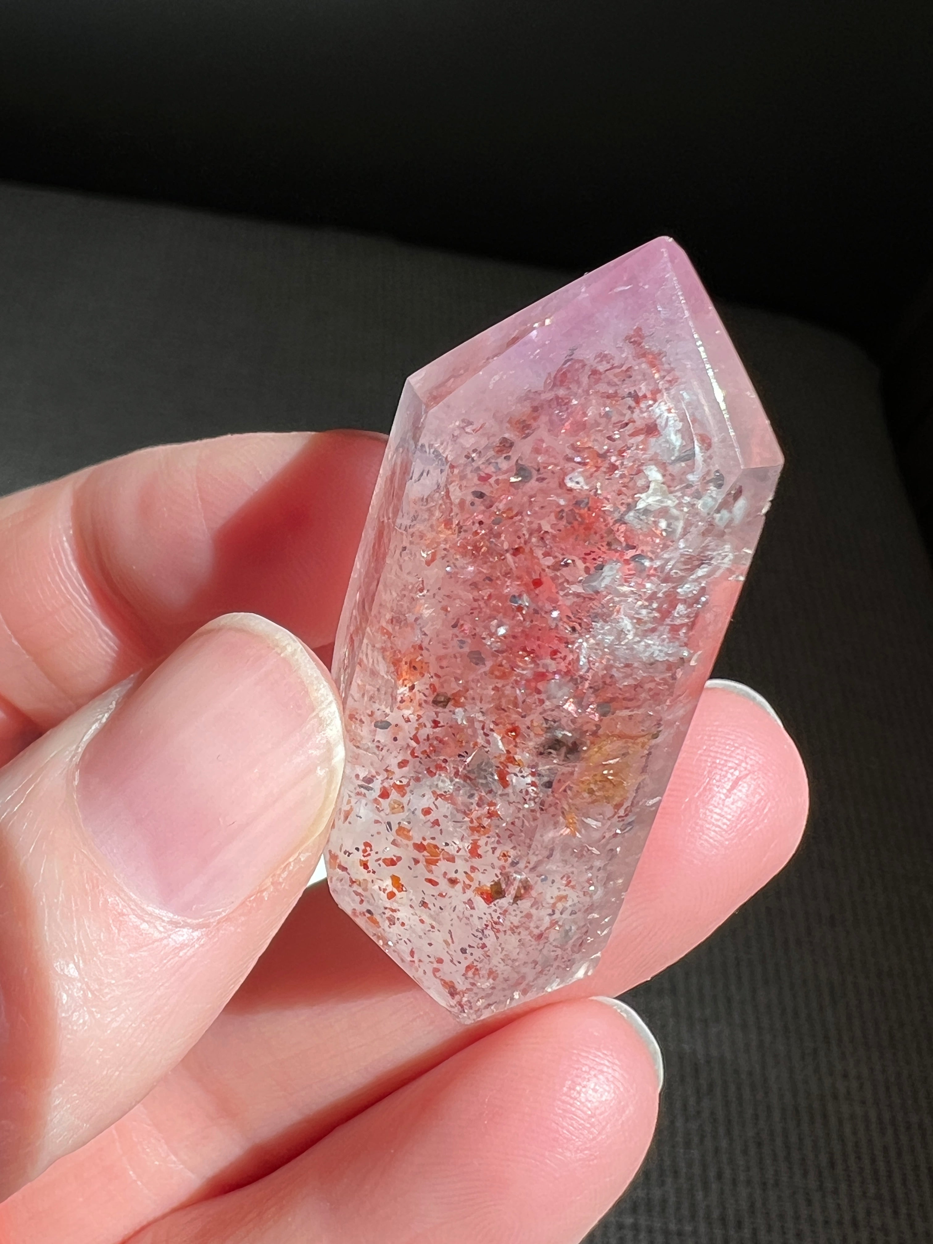 THE PART OF★Amethyst Hematite_N 原石の首飾り THE PART OF☆Amethyst Hematite_N 原石の首飾り