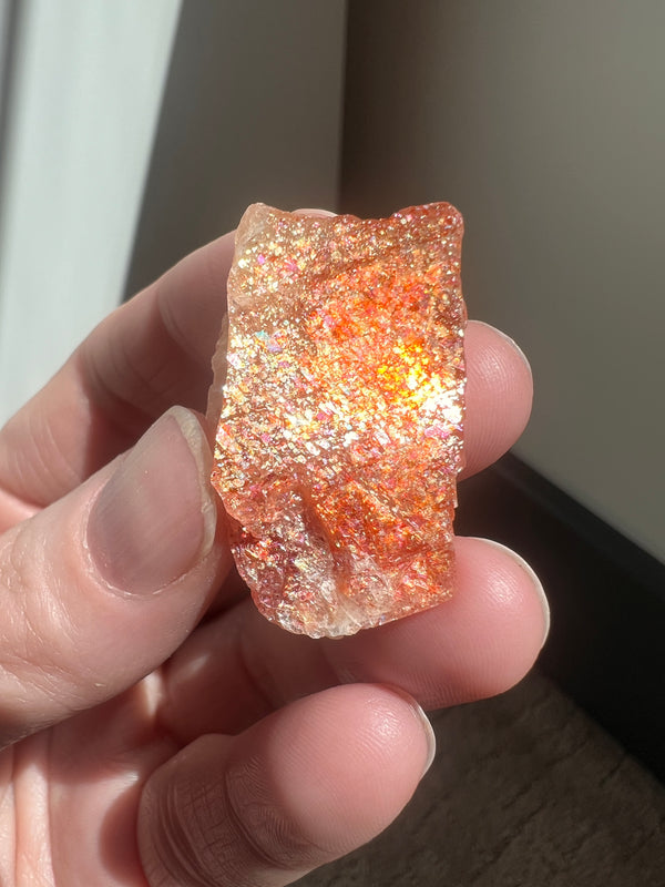Half Polished Sunstone (18) | 11.7g