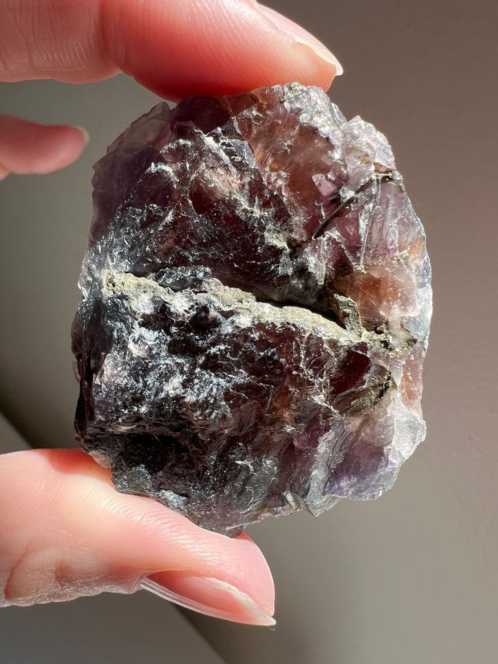 Fluorite with Rutile from Yaoganxian, China | 59.4g