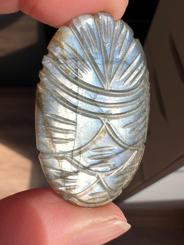 Labradorite Carved Pineapple (12)