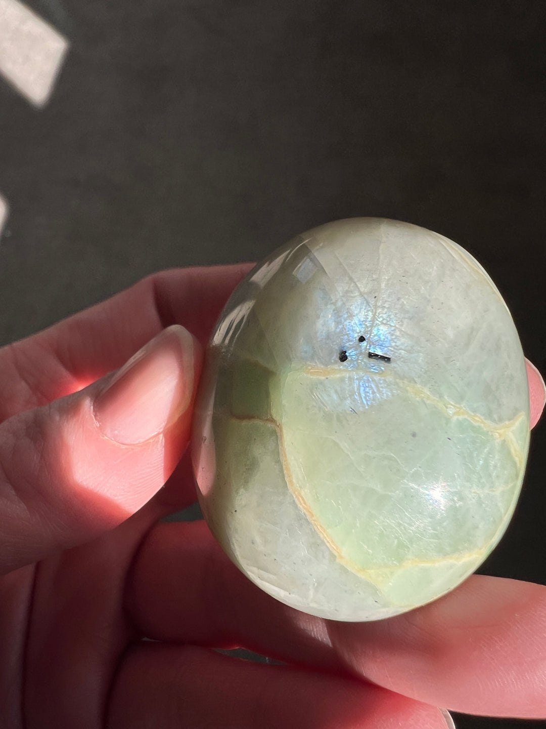 Garnierite Palmstone (2) | 84.4g