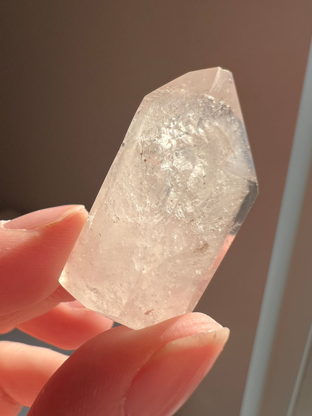 Partially Polished Quartz Enhydro (23) | 13.3