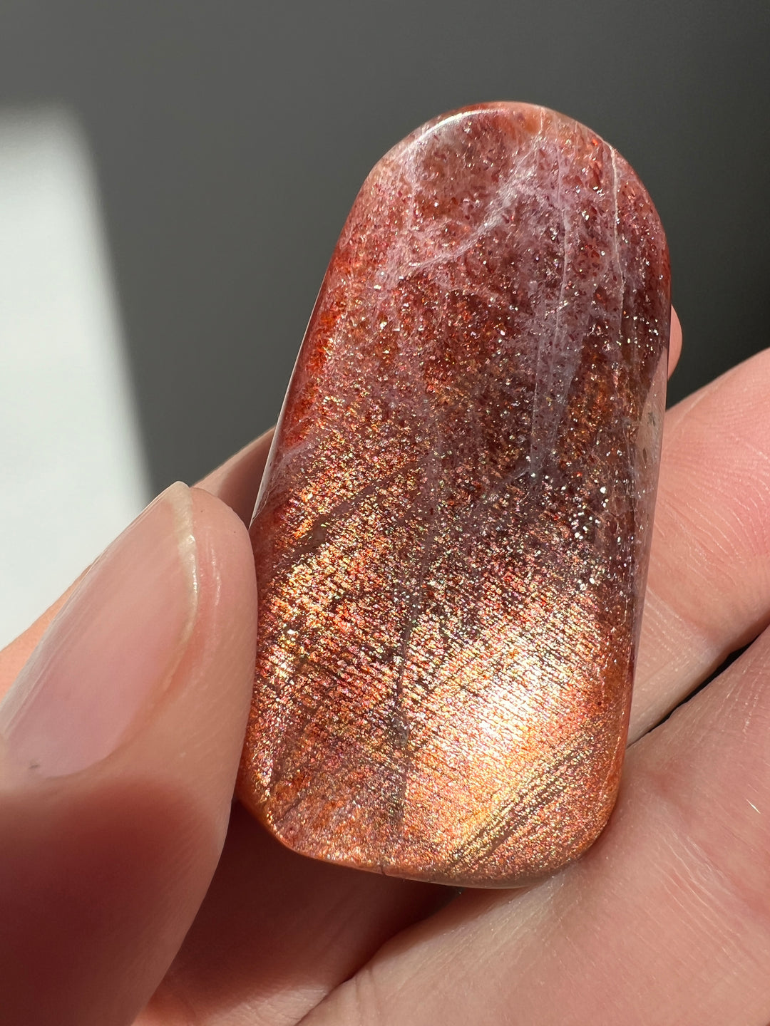 Tanzania Red Sunstone (25) 16.5g