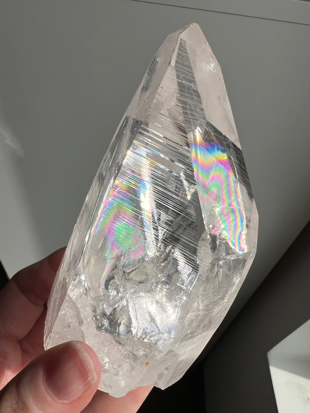 Rainbow filled Colombian Lemurian | 473g