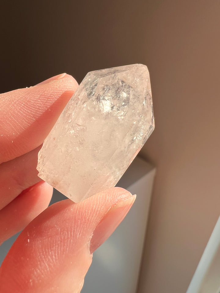 Partially Polished Quartz Enhydro (11) | 16.3g