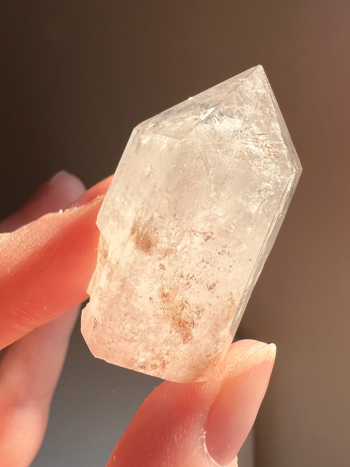 Partially Polished Quartz Enhydro (10) | 24.3g