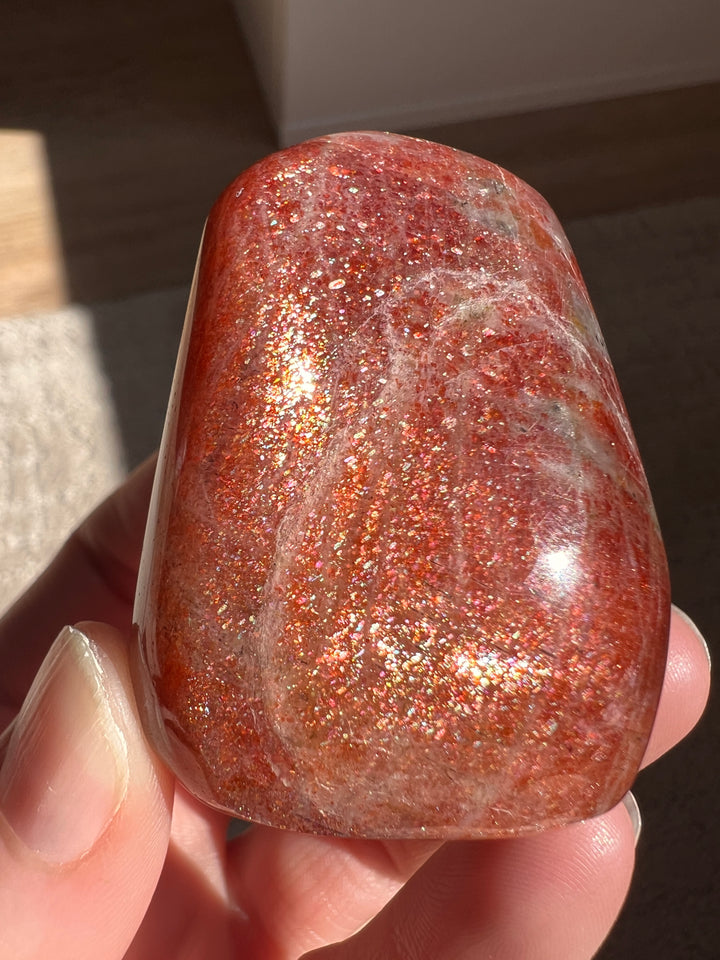 Tanzania Red Sunstone (7) | 129.1g