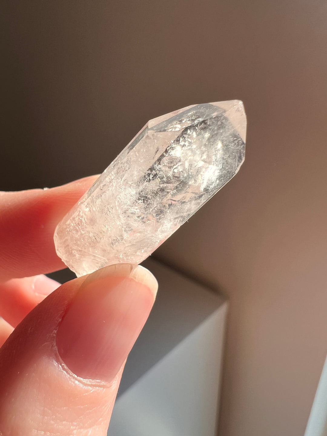 Partially Polished Quartz Enhydro (16) | 5.1g